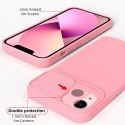 Futerał do Samsung A15 5G / A15 4G Slide jasnoróżowy