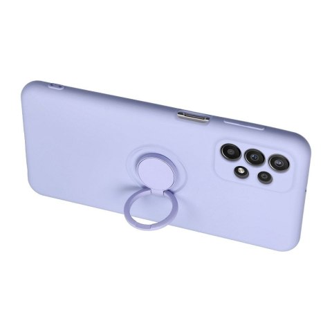 Futerał do Samsung A17 Silicone Ring fioletowy