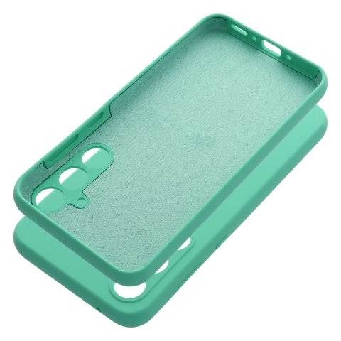 Futerał do Samsung A35 5G Silicone 2mm miętowy