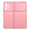 Futerał do Samsung A35 5G Slide jasnoróżowy