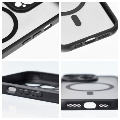 Futerał do Samsung A37 Full Matte Mag Cover zgodny z MagSafe czarny