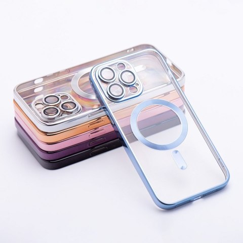 Futerał do Samsung S25 EDGE Electro Mag Cover zgodny z MagSafe niebieski