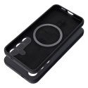Futerał do Samsung S25 EDGE Silicone 2mm zgodny z MagSafe czarny