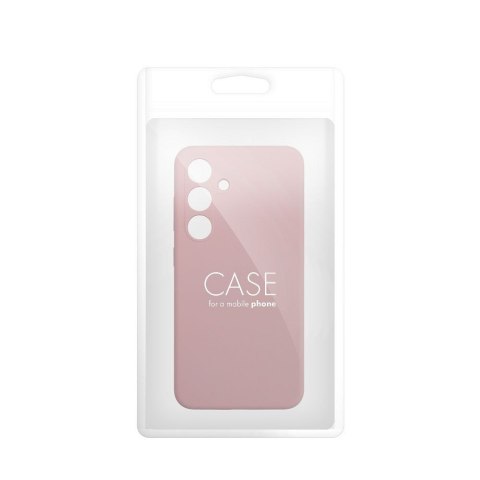 Futerał do Samsung S25 EDGE Silicone 2mm zgodny z MagSafe pudrowy róż