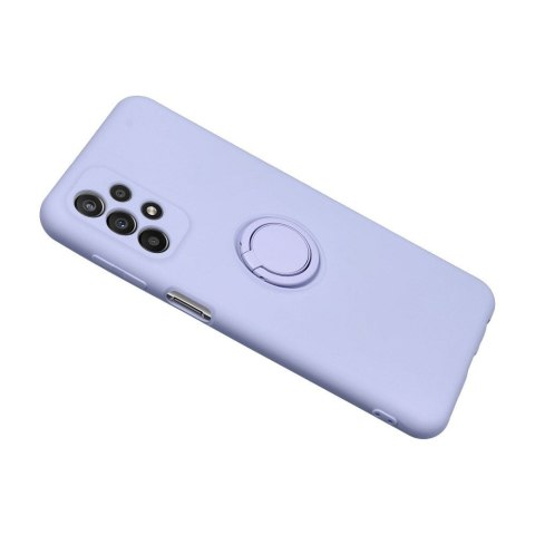 Futerał do Samsung S25 Silicone Ring fioletowy