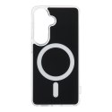 Futerał do Samsung S26 Clear Fusion Mag Cover zgodny z MagSafe czarny