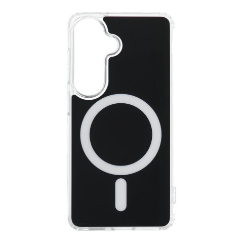 Futerał do Samsung S26 Clear Fusion Mag Cover zgodny z MagSafe czarny