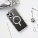 Futerał do Samsung S26 PLUS Electro Mag Cover zgodny z MagSafe srebrny