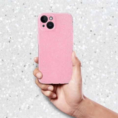 Futerał do Xiaomi Redmi 13C / Poco C65 Clear Case 2 mm Blink różowy