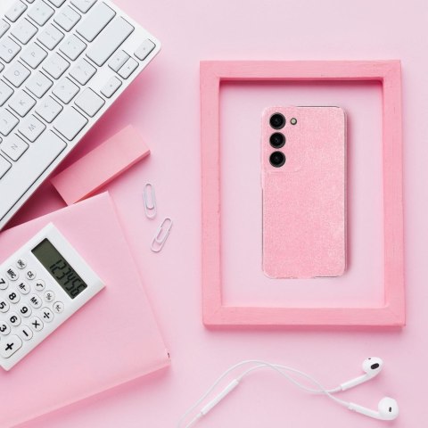 Futerał do Xiaomi Redmi 15C (173,16 x 81,07 x 8,2) Clear Case 2 mm Blink różowy