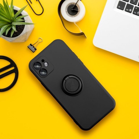 Futerał SILICONE RING do XIAOMI Redmi Note 15 Pro 5G czarny