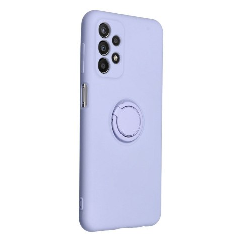 Futerał SILICONE RING do SAMSUNG A57 5G fioletowy