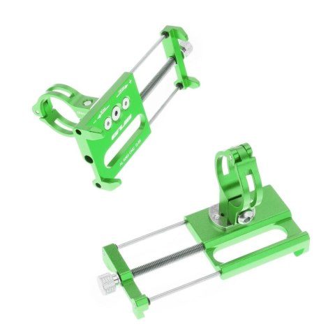 GUB uchwyt rowerowy na kierownicę G85 Aluminium zielony