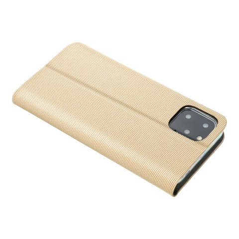 Kabura SENSITIVE Book do IPHONE 16e (SE 4 2025) złoty