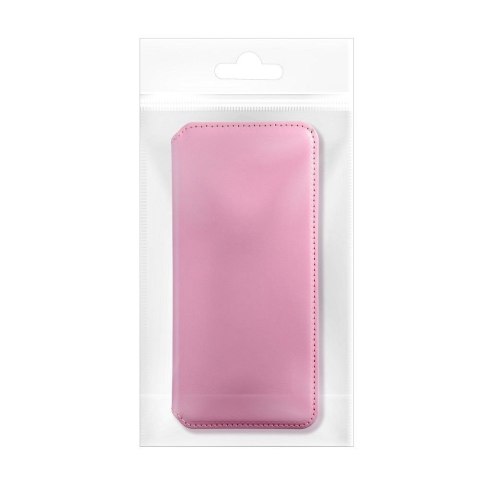 Kabura do SAMSUNG S24 FE Dual Pocket Book jasny różowy