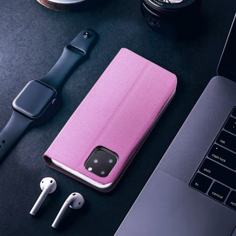 Kabura SENSITIVE Book do SAMSUNG A50 różowy