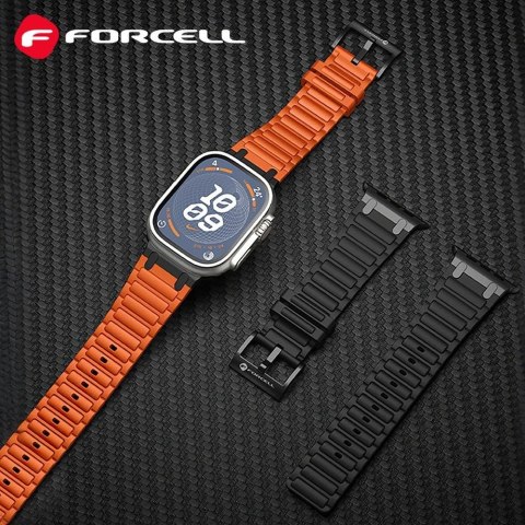 Pasek do Apple Watch Forcell F-Design FA06 dziurki silikon 38 / 40 / 41 mm biały