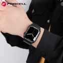 Pasek do Apple Watch Forcell F-Design FA10 zatrzask stal 38 / 40 / 41 mm czarny