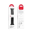 Pasek do Apple Watch Forcell F-Design FA21 magnetyczny skóra ekologiczna 38 / 40 / 41 mm czarny