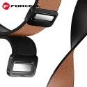 Pasek do Samsung Galaxy Watch Forcell F-Design FS20 magnetyczny skóra ekologiczna 22 mm czarny