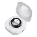 Smart Ring R11M- inteligentny pierścień ze stali ze stacją ładującą rozmiar 8 (18,1mm) czarny
