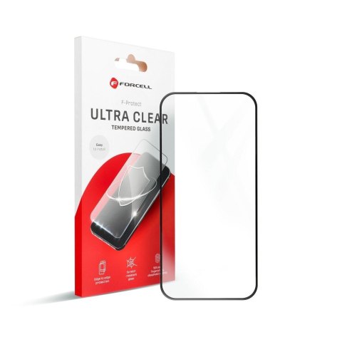 Szkło hartowane do iPhone 14 PRO Forcell Ultra Clear Glass czarne