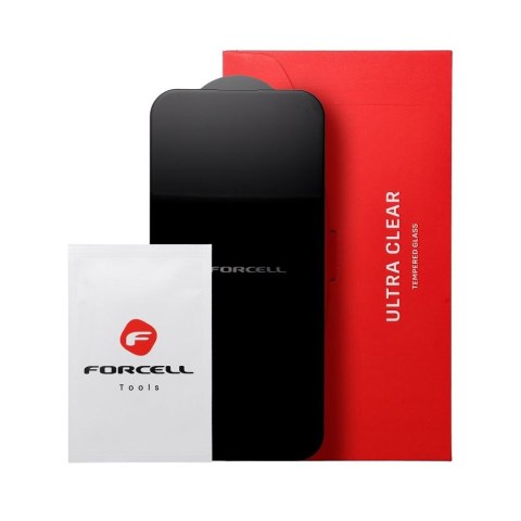 Szkło hartowane do iPhone 14 PRO Forcell Ultra Clear Glass czarne