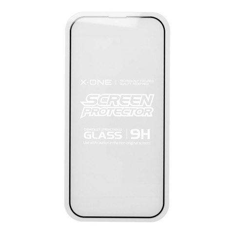 Szkło hartowane X-ONE Full Cover Extra Strong Crystal Clear - do iPhone 14 Pro (full glue) czarny