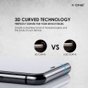 Szkło hartowane X-ONE Full Cover Extra Strong Matowe - do iPhone 11 (full glue) czarny