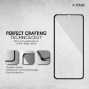 Szkło hartowane X-ONE Full Cover Extra Strong Matowe - do iPhone 12 mini (full glue) czarny