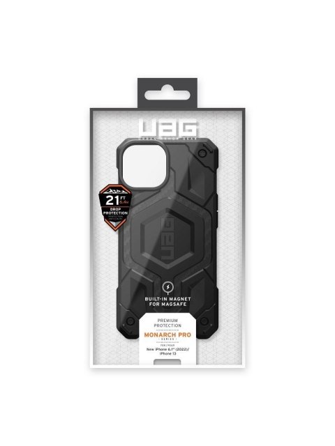 UAG Urban Armor Gear futerał MONARCH kompatybilny z MagSafe do IPHONE 14 Plus carbon fiber