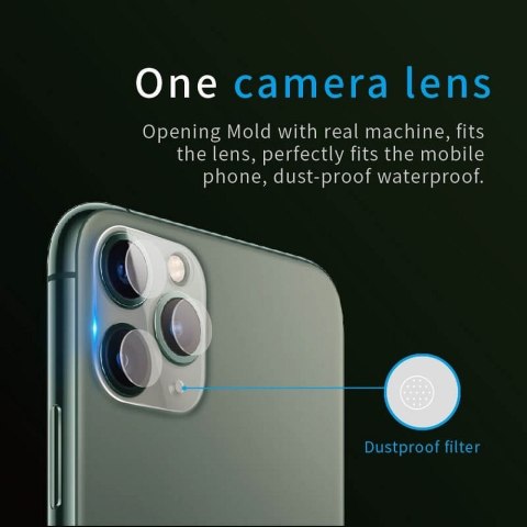 Szkło hybrydowe Bestsuit Flexible na tylny aparat do iPhone 17 Pro