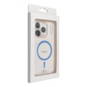 Drop Glue Colorful Ring Mag Cover kompatybilny z MagSafe pasuje do SAMSUNG A37 jasny niebieski