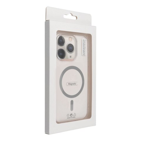 Drop Glue Colorful Ring Mag Cover kompatybilny z MagSafe pasuje do SAMSUNG A57 szary