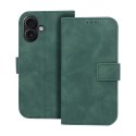 Kabura TENDER Book do IPHONE 16 zielony