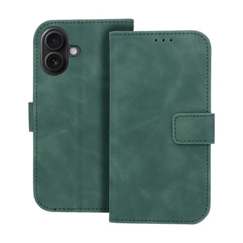 Kabura TENDER Book do IPHONE 16 zielony