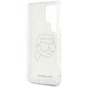 KARL LAGERFELD futerał do SAMSUNG S25 Ultra KLHCS25LHKHDCELT (IML Rhinestones K Head) transparentny