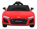 Audi R8 LIFT Samochodzik na akumulator Czerwony