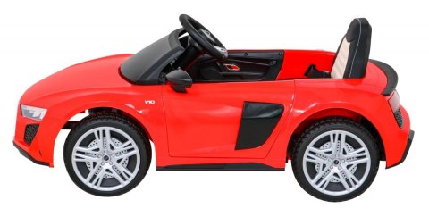 Audi R8 LIFT Samochodzik na akumulator Czerwony