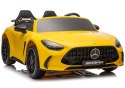 Auto Na Akumulator Mercedes GT63 AMG DK-GT63 24V Żółty