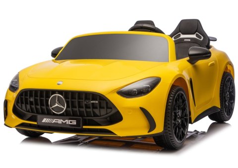 Auto Na Akumulator Mercedes GT63 AMG DK-GT63 24V Żółty