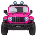 Pojazd Jeep Wrangler Rubicon Różowy