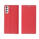 Kabura LUNA Book Gold do SAMSUNG A12 / M12 czerwony