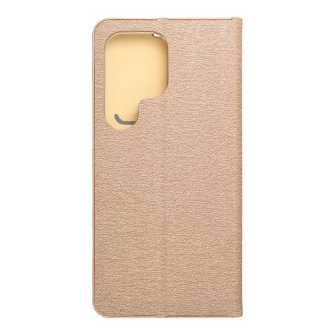 Kabura LUNA Book Gold do SAMSUNG S25 Ultra złoty