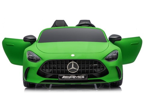 Auto Na Akumulator Mercedes GT63 AMG DKGT63 24V Cichy Silnik Matowy Zielony