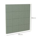 MASTERKIDZ Panel Ścienny Tablica Naukowa Kreatywna STEM Tablica na zewnątrz Outdoor 80 x 80 (cm)