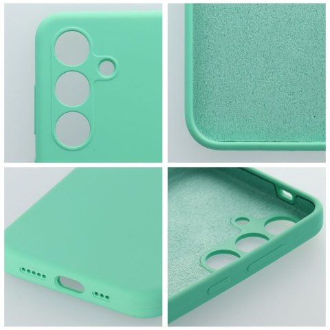 Futerał SILICONE 2mm do SAMSUNG A57 5G miętowy