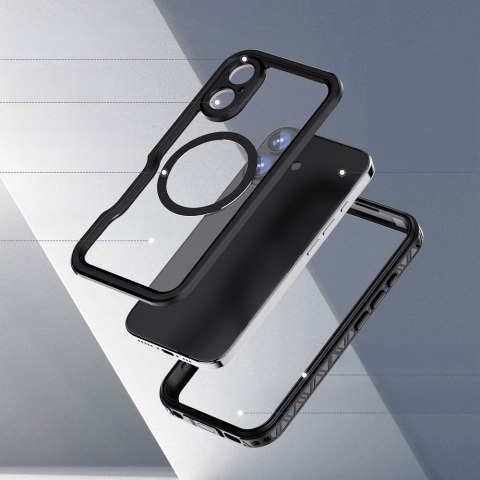 Futerał do iPhone 16 Shellbox GT wodoodporny zgodny z MagSafe czarny