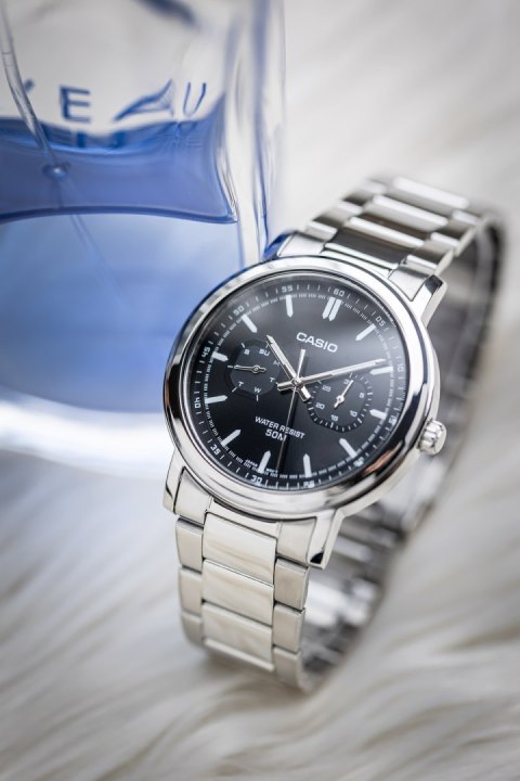 ZEGAREK MĘSKI CASIO MTP-E335D-1E (zd274a) + BOX