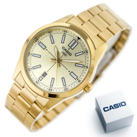 ZEGAREK MĘSKI CASIO MTP-VD02G-9EUDF (zd217d) + BOX